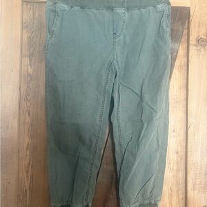 Roots Olive Green Joggers